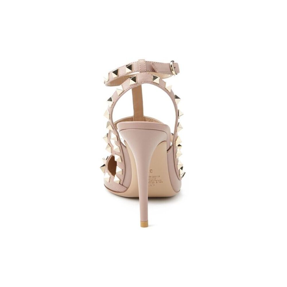 Valentino Rockstud Caged 100 Leather Pump - Picture 3 of 4